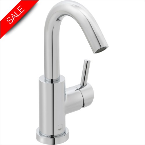 Vado Taps & Mixers - Elements Air Mono Sink Mixer Single Lever With Swivel Spout