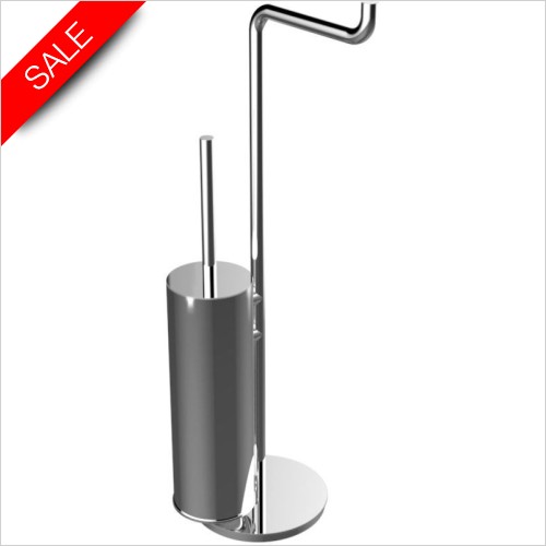 Cifial Accessories - TH400 Toilet Brush & Toilet Roll Holder