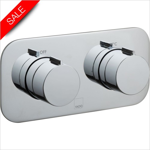 Vado Showers - Tablet Altitude Horizontal Concealed Thermostatic Valve