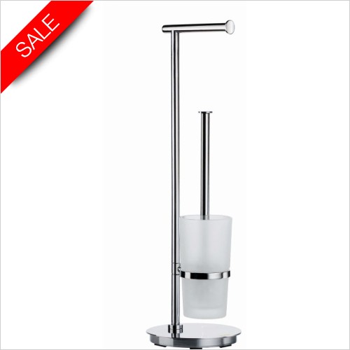 Smedbo Accessories - Outline Lite Toilet Roll Holder - Toilet Brush