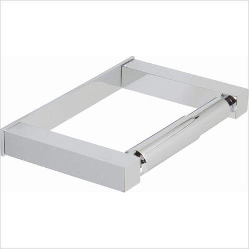 Vado Accessories - Square Closed Paper Holder Wall Mounted
