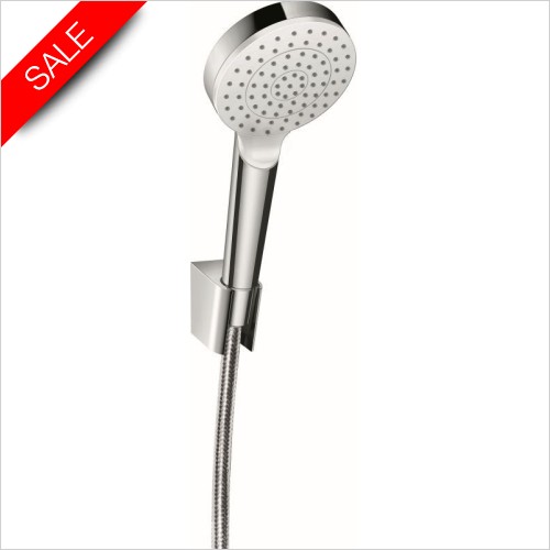 Hansgrohe Showers - Crometta Shower Holder Set 1Jet EcoSmart 9 L/Min