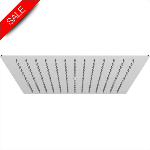 Cifial Showers - Ultra Slim Square 400mm Shower Head