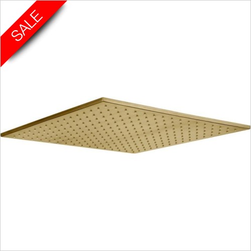 JTP Showers - Hix Square Shower Head 400mm