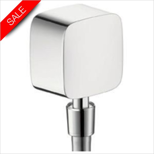 Hansgrohe Showers - FixFit Wall Outlet With Non-Return Valve & Pivot Joint