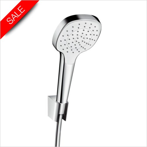 Hansgrohe Showers - Croma Select E Shower Holder Set 1Jet With Shower Hose 125cm